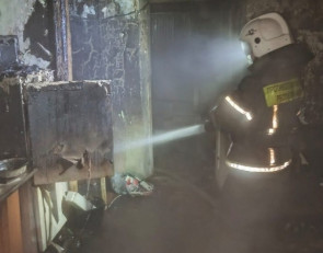 Пожар в Суоярви