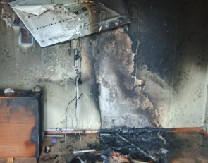 Пожар в Суоярви