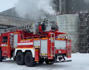 Пожар в Хабаровске