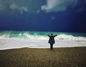 На берегу моря