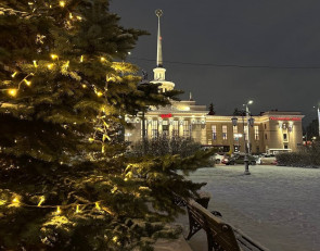 Вокзал зимой