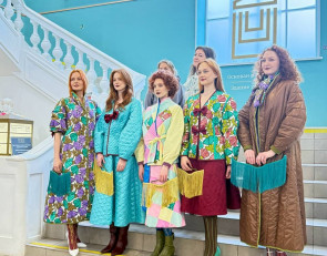 Модный показ в музее