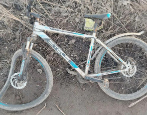 Сбитый велосипед