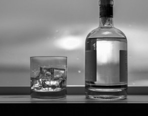 Бутылка водки