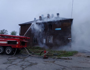 пожар в Суоярви