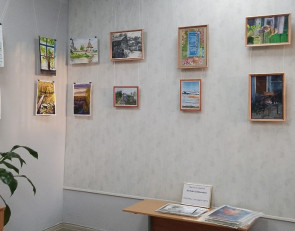 выставка картин в библиотеке