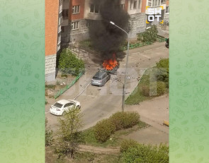взорванный автомобиль