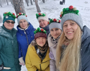 жители Ялгубы на праздники в деревне