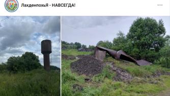 водонапорная башня в Хийтоле