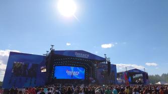 сцена Воздуха Карелии