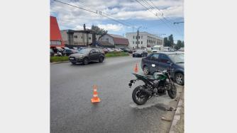 ДТП с мотоциклом