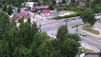 столкновение на переходе