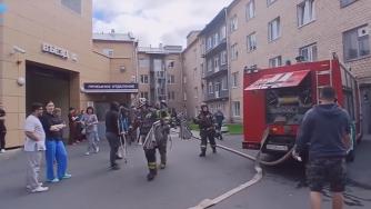 Пожар в больнице