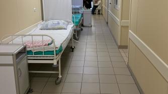 В коридоре онкологического стационара