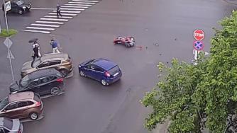 ДТП с мотоциклистом