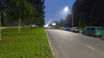 бензин очередь