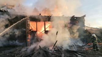 Пожар в Ильинском