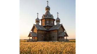 деревянный храм