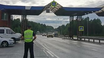 сотрудник ДПС в рейде