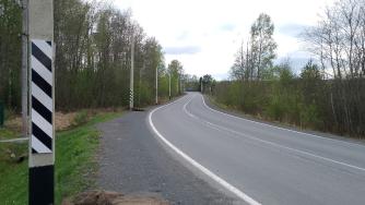 Дорога в Пряжинском районе