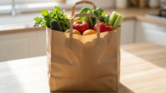 пакет с продуктами