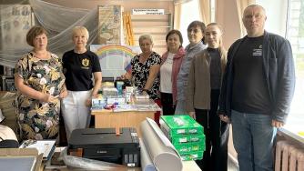 Подарки библиотеке в Матросах