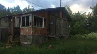 старый деревянный дом