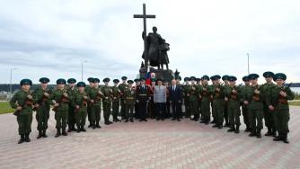 молодые пограничники