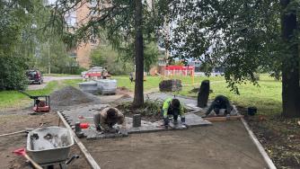 Благоустройство парка