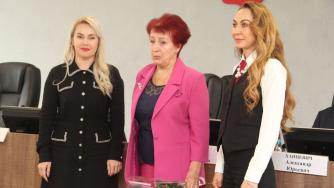 Награждение Натальи Вартановой