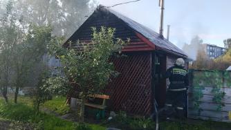 пожар в бане