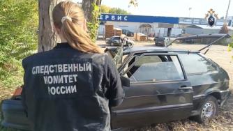Разбившийся автомобиль