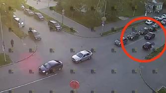 выезд авто на встречку