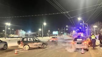 место столкновения
