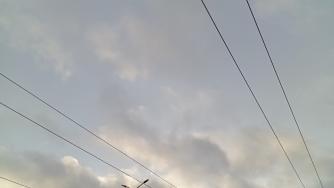 облака на небе