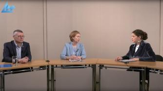 Астахова и Лиминчук в студии
