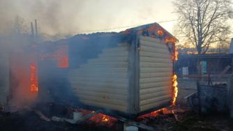 Пожар в Повенце