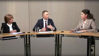 Министр финансов Карелии в студии