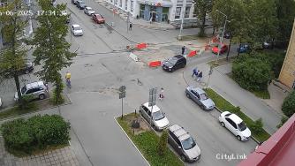 разрытый перекресток
