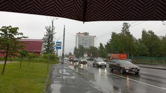 Дождь в Петрозаводске