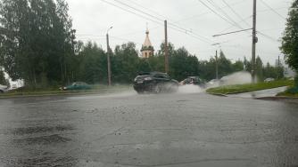 Дождь в Петрозаводске