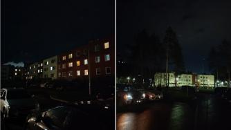 не светят фонари