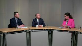 Фокин и Лысенковский в студии