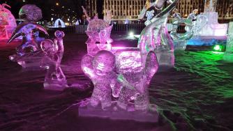 ледовые скульптуры