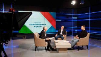 глава карелии на прямой линии