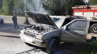 Пожар в автомобиле