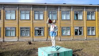 Школа в поселке Хийденсельга