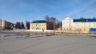 Каток в городе