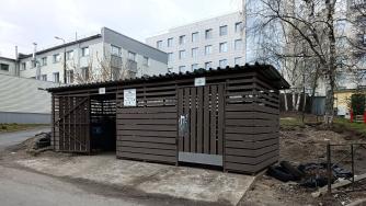 Контейнерная площадка у вокзала
