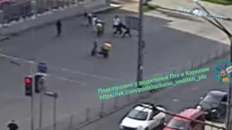 драка курьеров